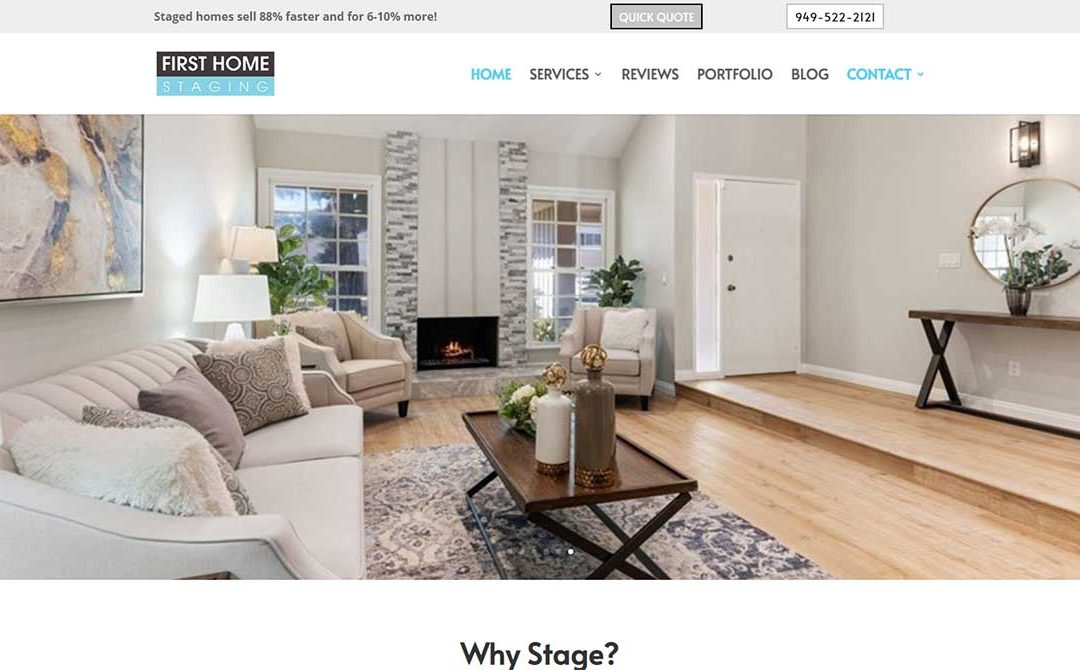 First Home Staging