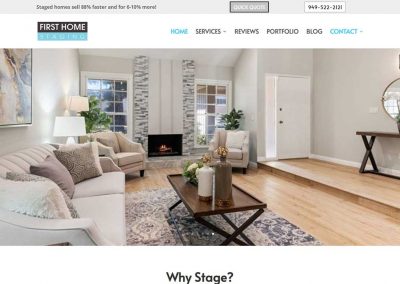First Home Staging