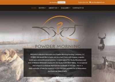 Powder Morning Hunting Company, LLC