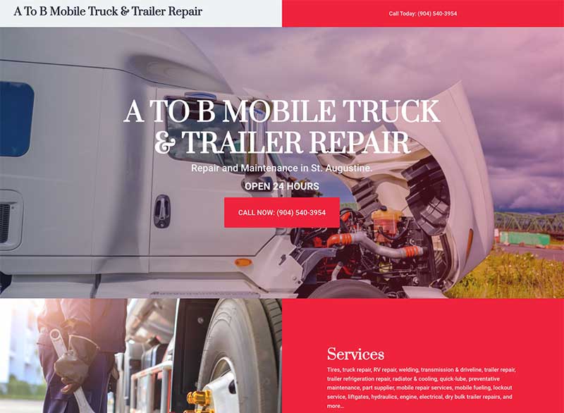 A to B Mobile Truck & Trailer Repair